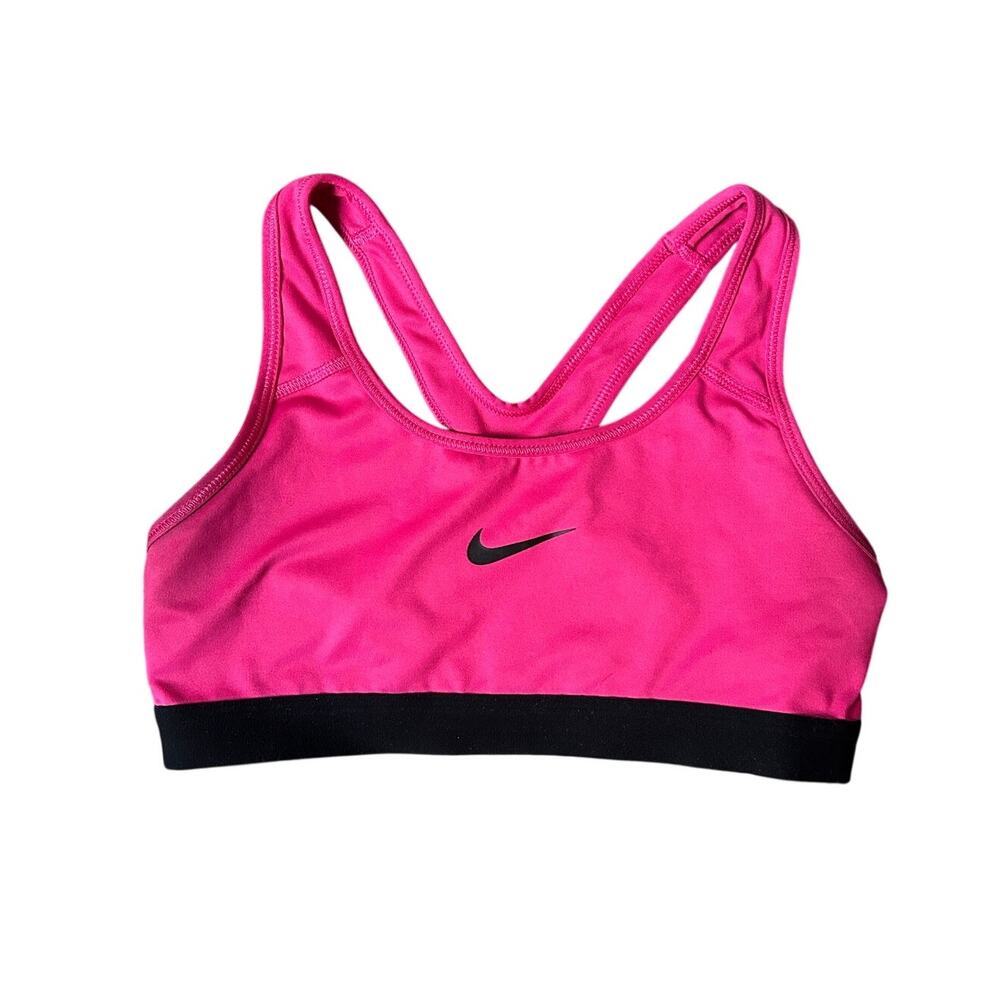 Nike Pink Sports Bra - Small